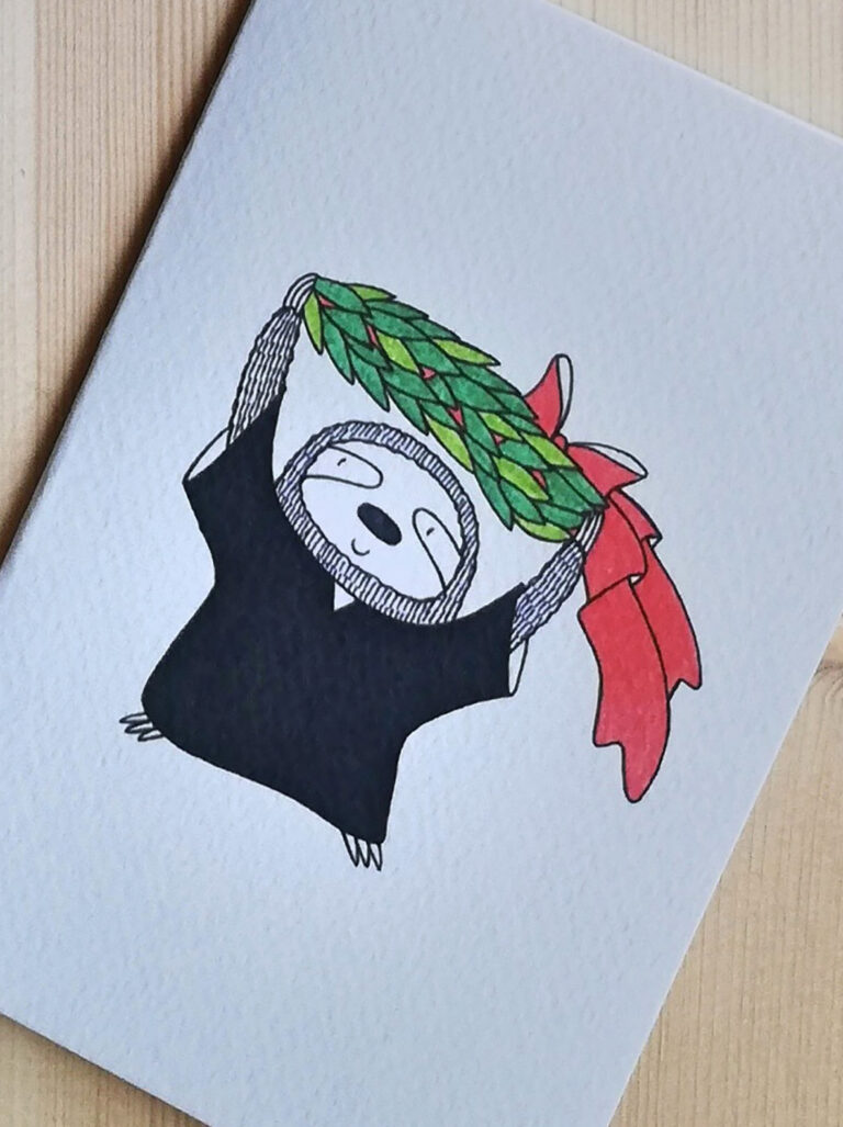 biglietti di auguri pieghevole con busta carta craft