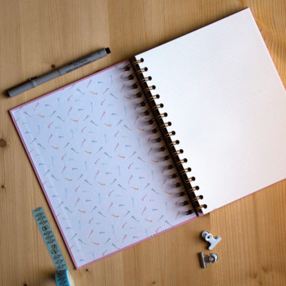 notebook rosa