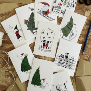 Pack - Biglietti natalizi (10 illustrazioni diverse)