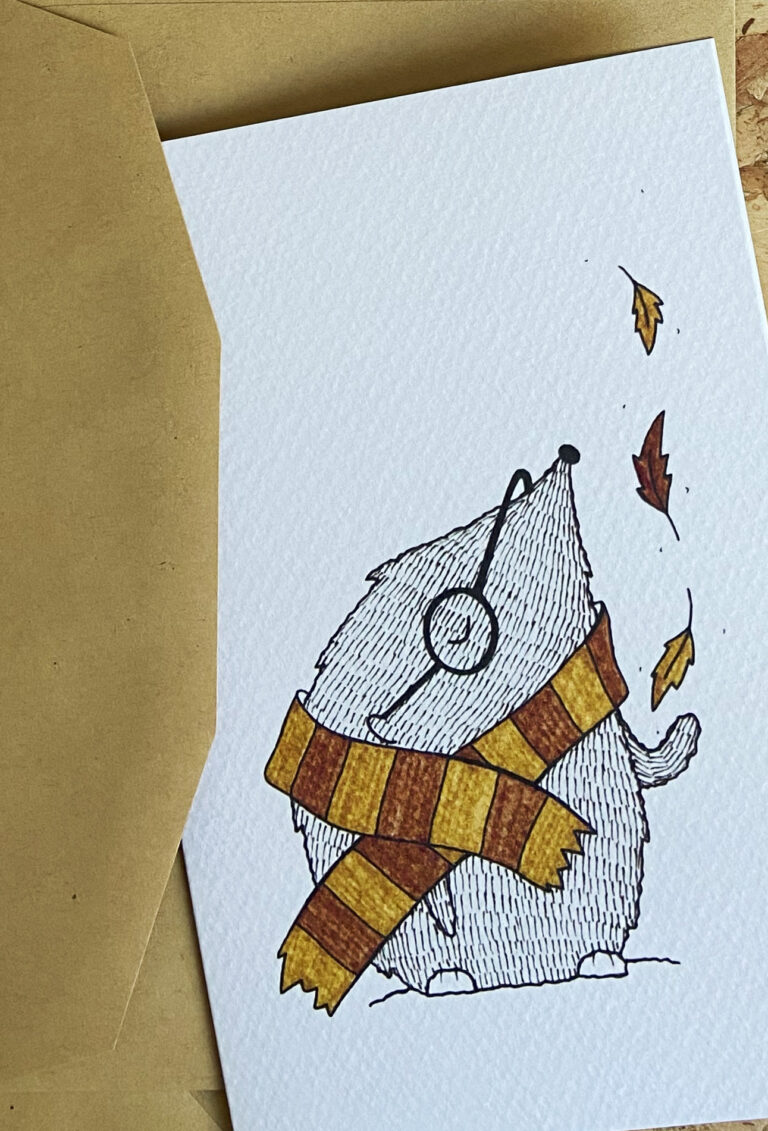 biglietti di auguri pieghevole con busta carta craft